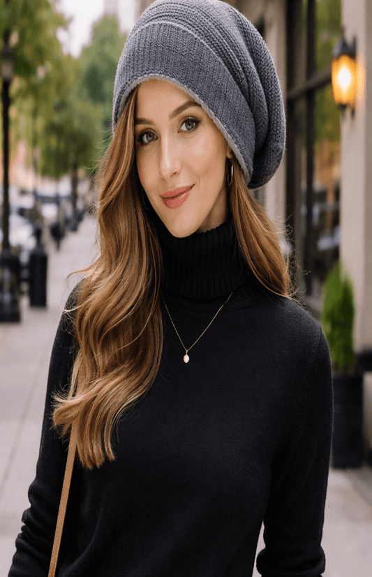 SLOUCHÉA – Cozy Slouchy Beanie for Relaxed Winter Warmth