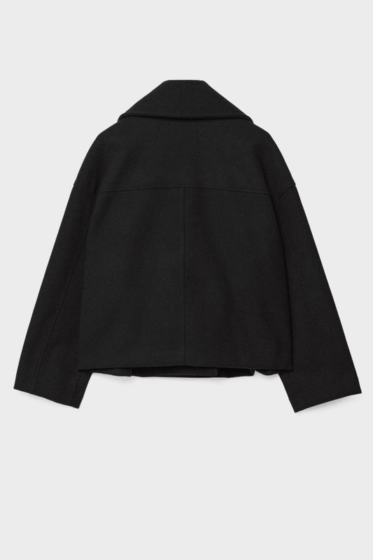 Chic Women's Jacket - Double-Breasted Short Trench for Everyday Style 7