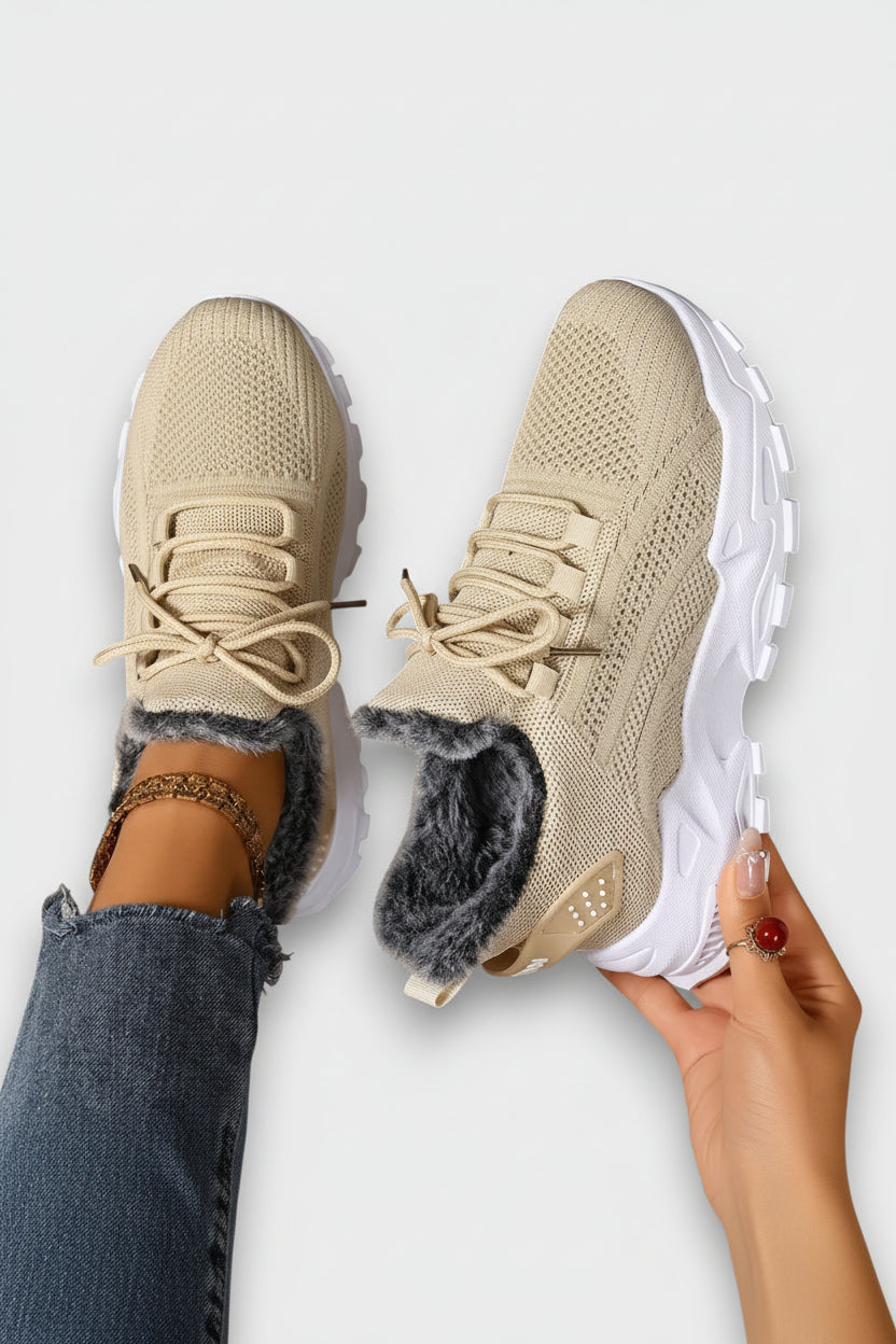 Chloe - Lace-Up Winter Sneakers for Women, Insulated Comfort & Style 2