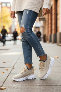 COZYKICKS – Insulated Women’s Sneakers with Secure Lace Fit