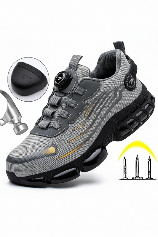 ComfortSafe - Lightweight Breathable Safety Shoes with Steel Toe Cap 7