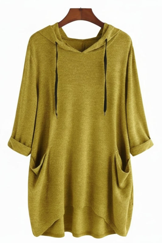 COMFORTLY – Cozy Women’s Hoodie with Pockets and Soft Touch Fabric