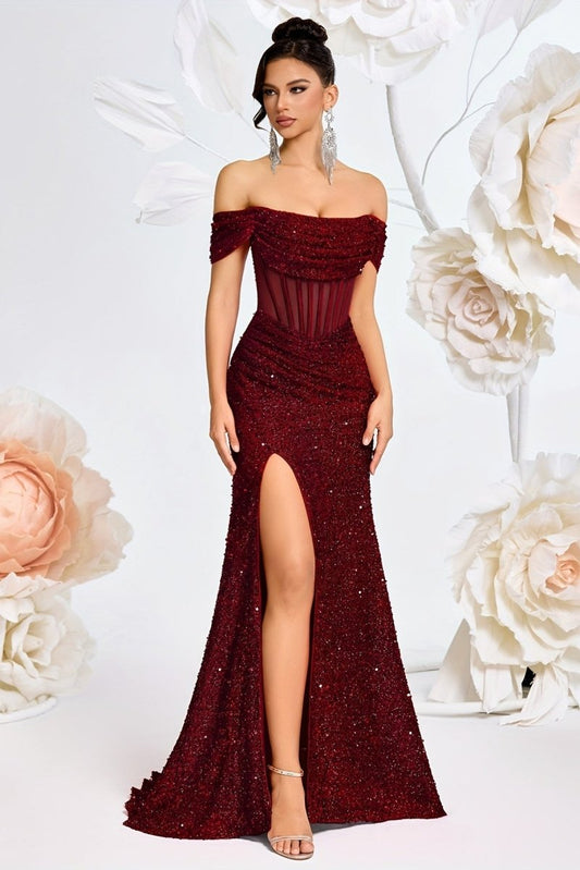 Delilah - Trendy Sparkling Sequin Dress for Night Out