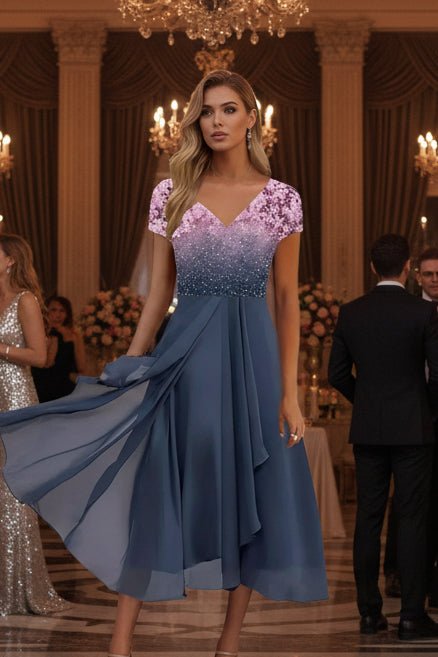 MAXENE - Women’s Maxi Evening Dress