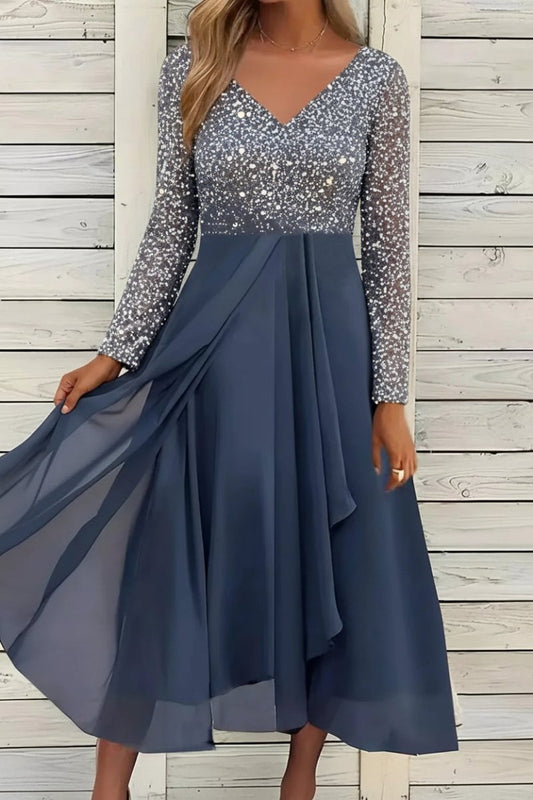 Elegant Floral Maxi Dress for Women - Formal Evening Wear by Marigon 4