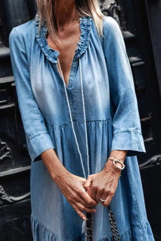 Elegant Maxi Dress - Comfortable Long Sleeveless Sundress for Any Occasion 2