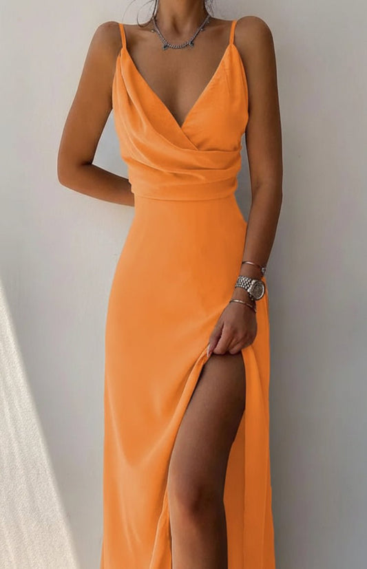 Elegant Midi Women's Dress - Flattering Fit for Wedding Guest & Formal Events 3