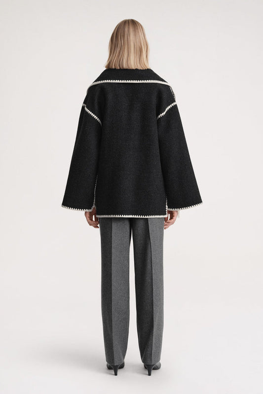 Elegant Scarf Jacket - Cozy Warmth & Timeless Style for Any Occasion 6