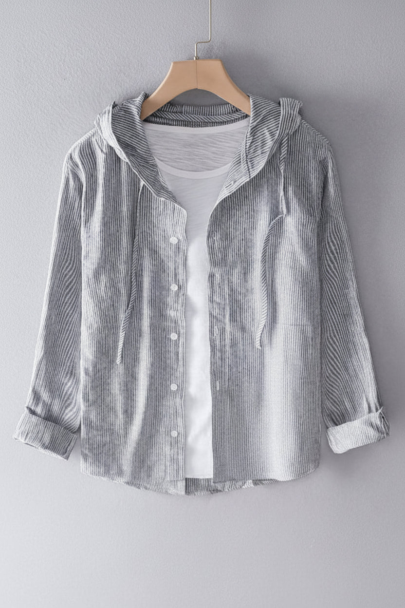 Elegant White Blouse - Lightweight Cotton Blend with Timeless Design 3