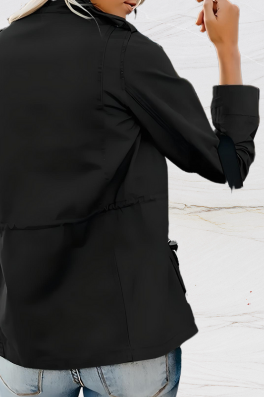 Everyday Essentials - Lightweight Women's Jacket with Zipper & Pockets 2