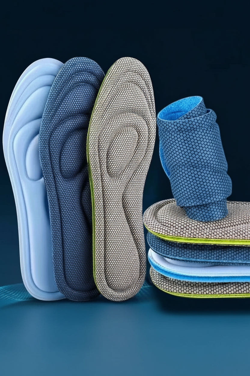 FOAMCARE – Memory Foam Orthopedic Insoles with Sweat Absorption & Odor Control 1