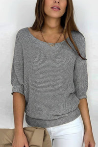Genevieve - Comfortable Knitted Autumn Top in Timeless Design for Versatile Layering 3
