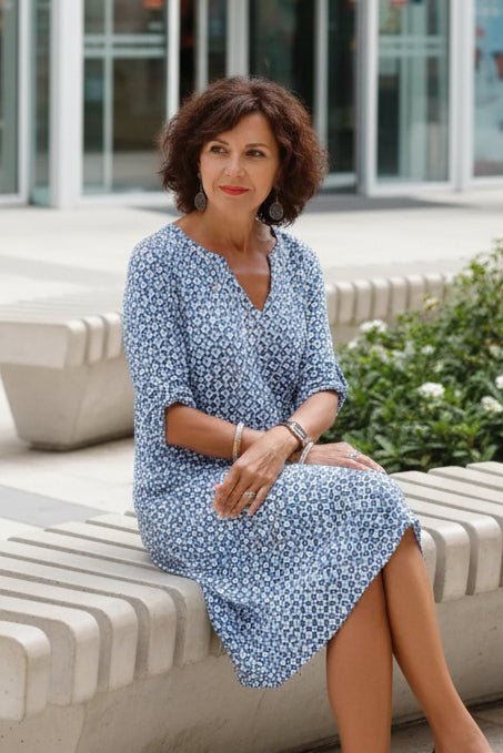 ALYANIE – Lightweight Relaxed Mini Dress for Everyday Summer Wear