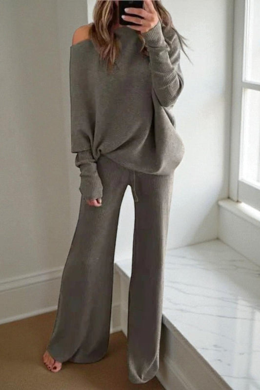 COZYPAIR – Soft Two-Piece Lounge Set with Easy Relaxed Fit