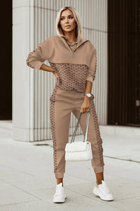 Heidi-Mode - Chic Modern Tracksuit Set in Comfortable High-Quality Fabric 2