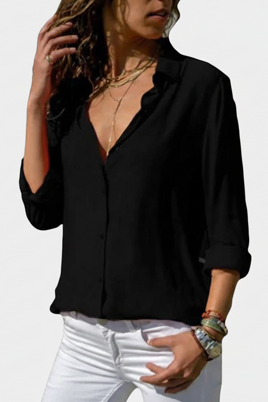 Heidi-Mode - Elegant Women's Soft Breathable Shirt with Timeless Design 0