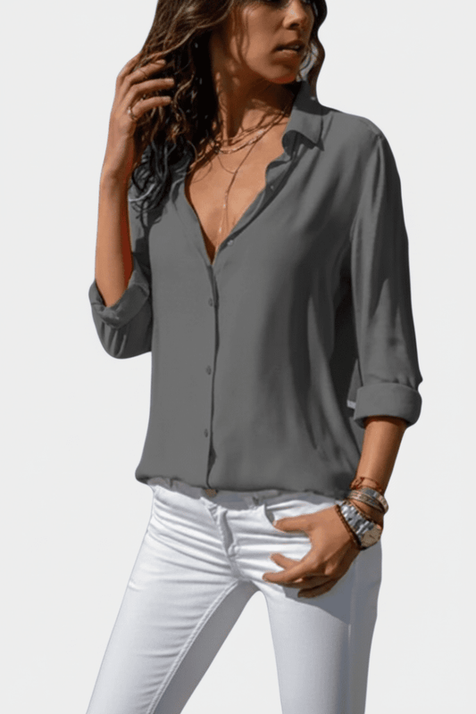 Heidi-Mode - Elegant Women's Soft Breathable Shirt with Timeless Design 4