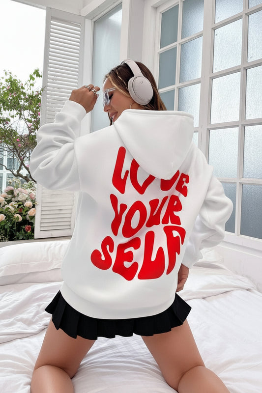 Heidi-Mode - Women's Streetwear Winter Hoodie with Bold Graphic Design 1