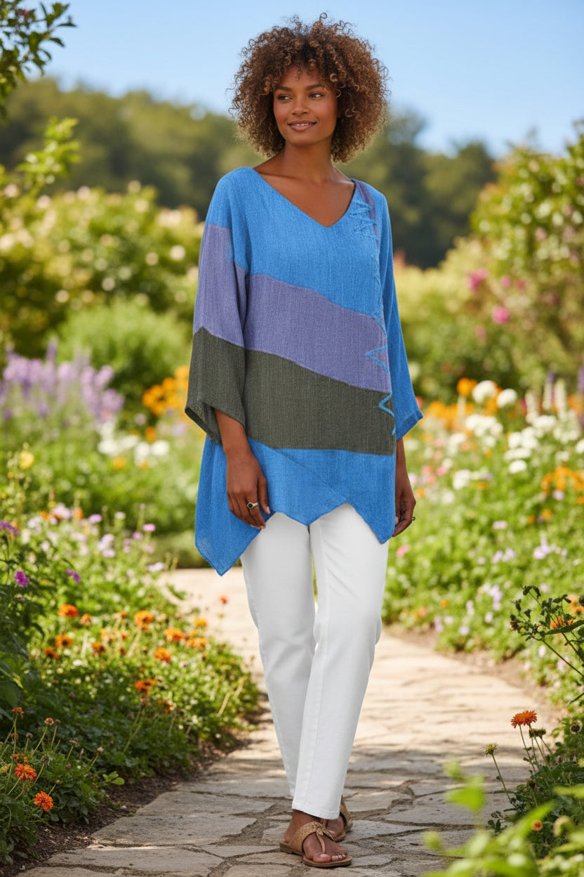 Heidi-Mode Artistic Retro Cotton T-Shirt for Everyday Style and Comfort 1