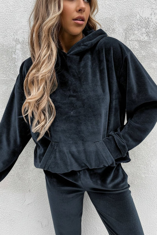 Heidi-Mode Winter Set - Trendy Cotton-Polyester Outfit for Stylish Comfort 2