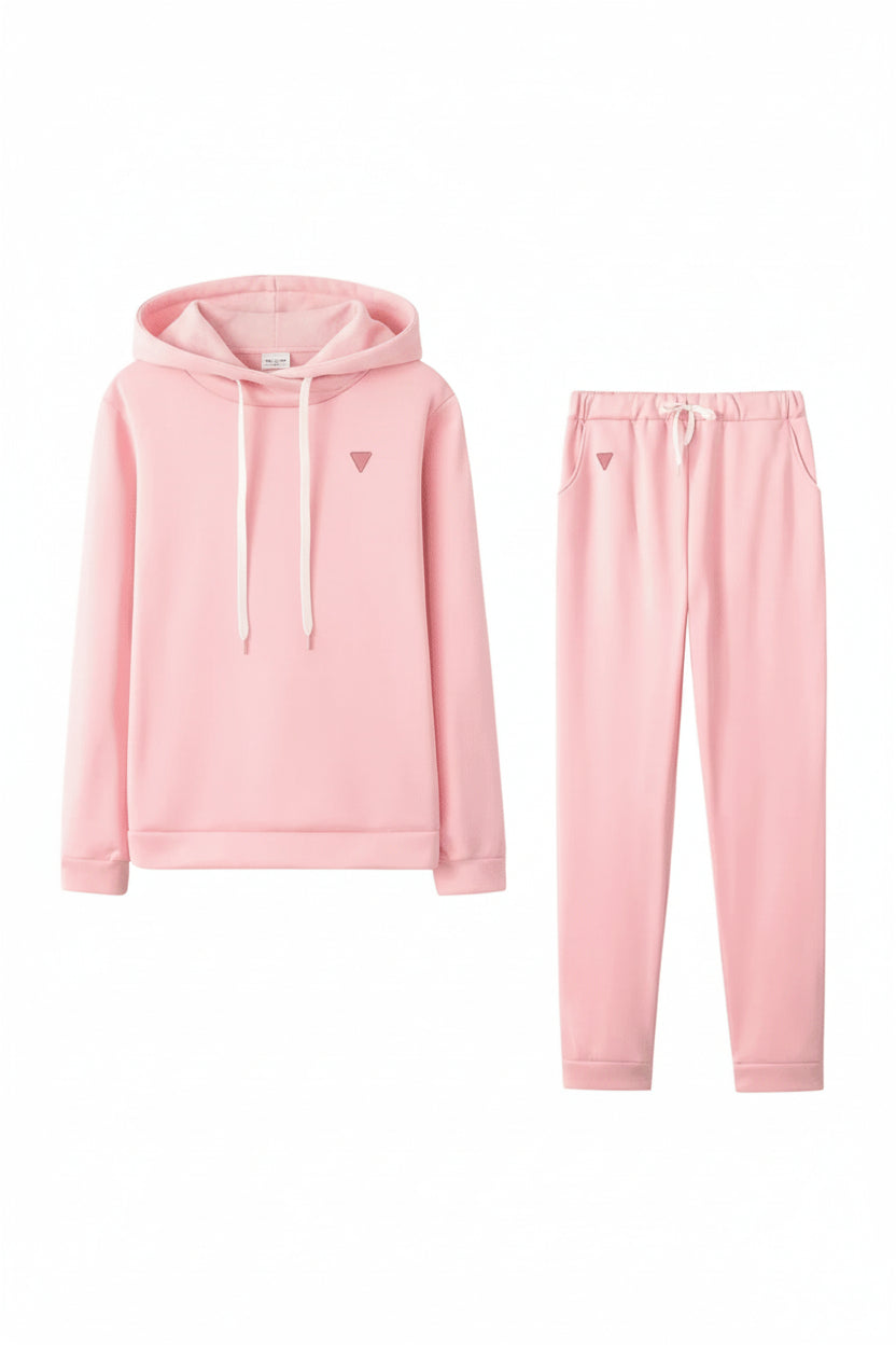 Heidi-Mode Women's Tracksuit - Stylish Black Two-Piece Sportswear for Comfort 0