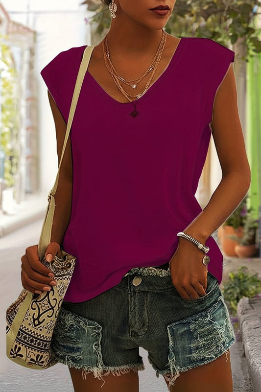 Heidi - Casual V-Neck T-Shirt in Soft, Breathable Fabric for Everyday Comfort 6