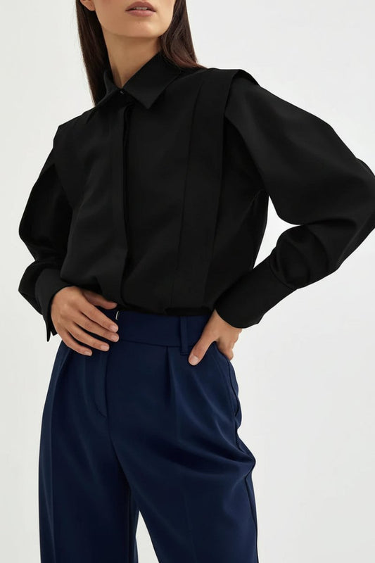 Heidi Fashion - Classic Women's Business Shirt with Elegant Fit & Button-Up Closure 5