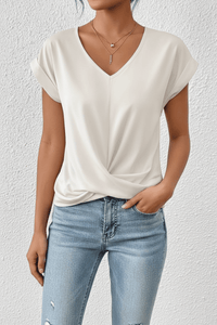 URBÉNE – Modern Women’s V-Neck Top Designed for Effortless Styling