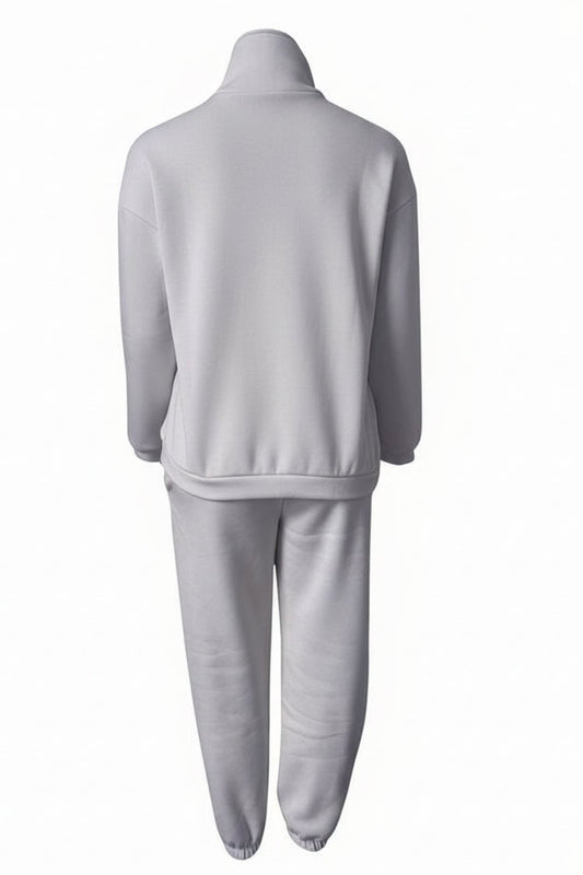 Heidi Fashion - Women's Half Zip Jogging Set for Comfort and Style 4