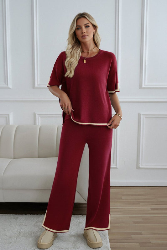 Heidi Mode - Vintage-Inspired Women's Lounge Suit in Soft Breathable Fabric 10