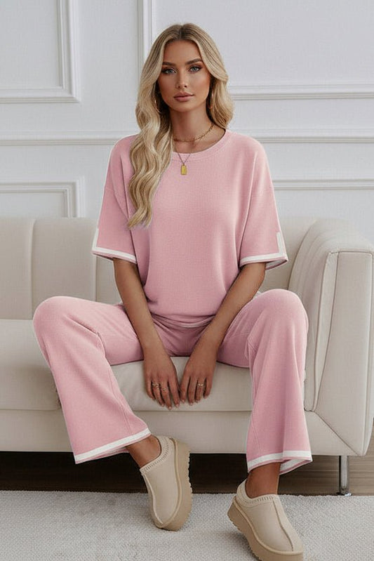 Heidi Mode - Vintage-Inspired Women's Lounge Suit in Soft Breathable Fabric 2