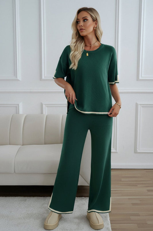 Heidi Mode - Vintage-Inspired Women's Lounge Suit in Soft Breathable Fabric 6