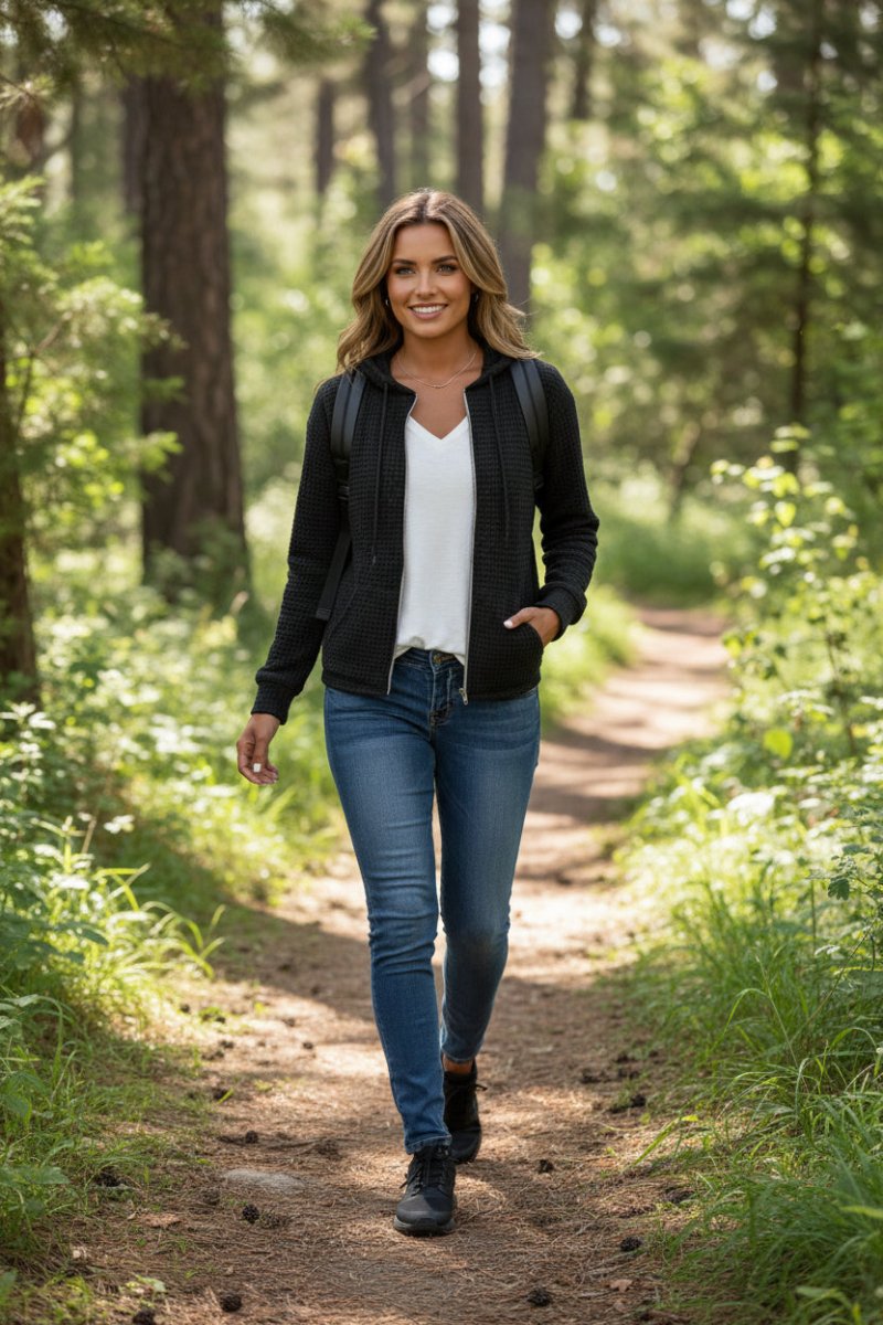 VELORIN – Elegant Water-Repellent Women’s Winter Coat for Cold Days