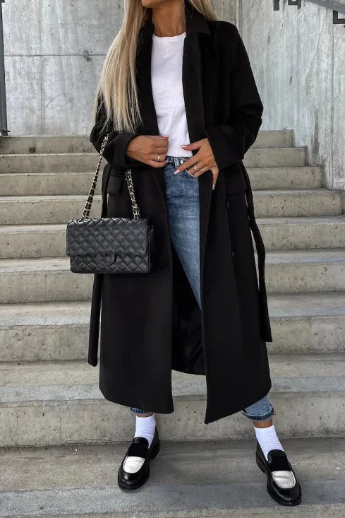 Jessica Women's Classic Wool Winter Coat with Lapel Collar for Timeless Elegance 3