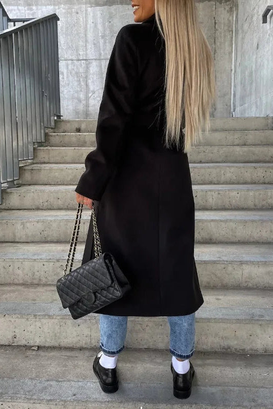 Jessica Women's Classic Wool Winter Coat with Lapel Collar for Timeless Elegance 5