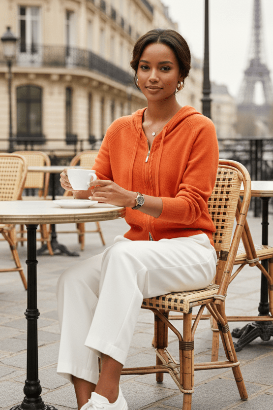 KNITMIST – Soft Lightweight Knitted Hoodie for Casual Layering