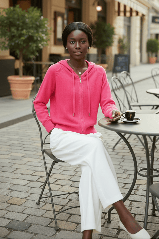 KNITMIST – Soft Lightweight Knitted Hoodie for Casual Layering