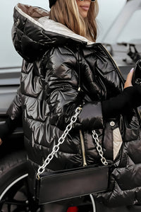 Madison Long Quilted Jacket - Lightweight Elegant Outerwear for Versatile Style 6