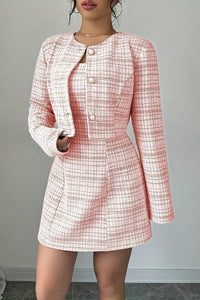 Marivienne - Structured Jacket & Dress Duo