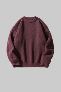 Oslo - Relaxed Fit Ribbed Knit Sweater for Effortless Elegance 1