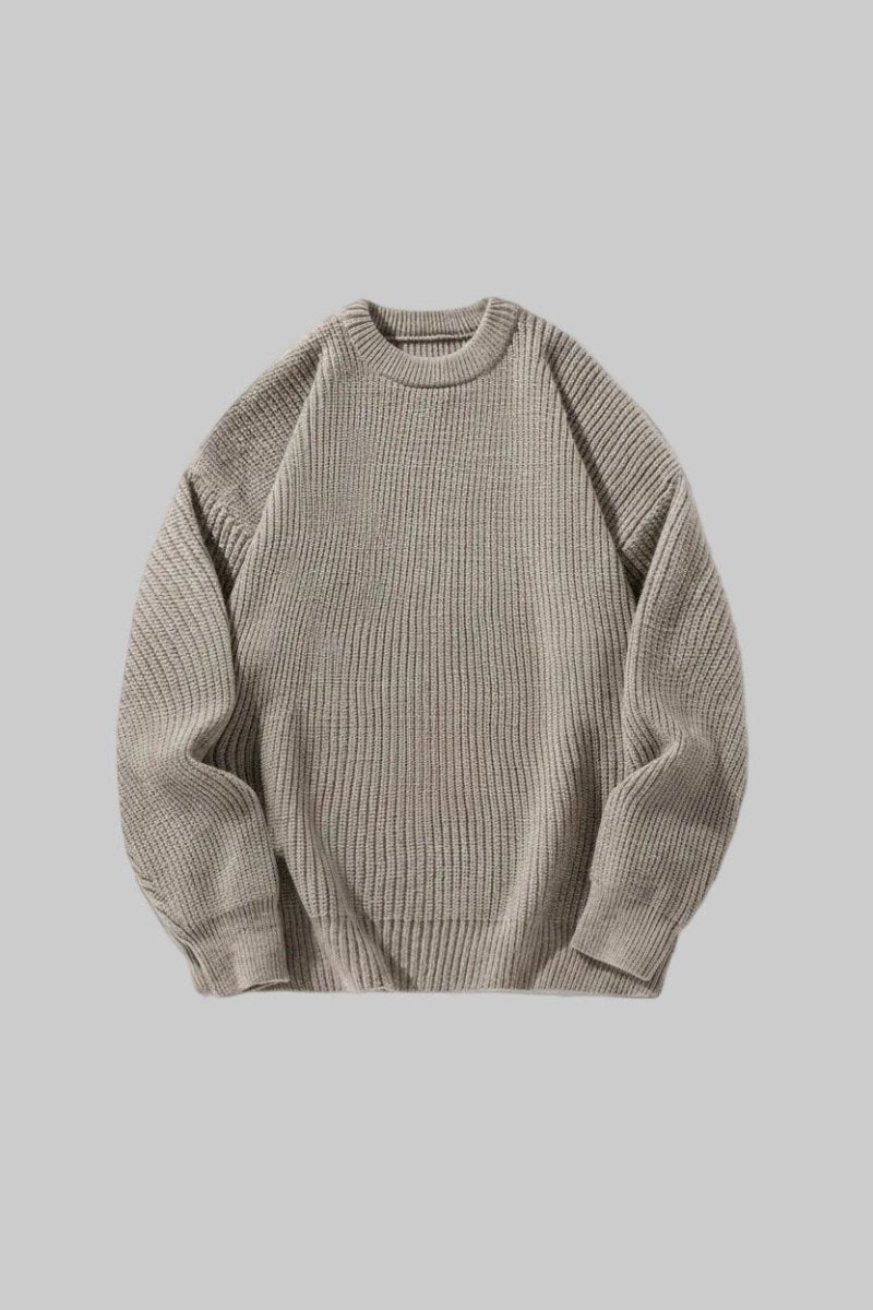 Oslo - Relaxed Fit Ribbed Knit Sweater for Effortless Elegance 4