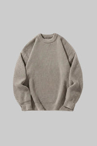 Oslo - Relaxed Fit Ribbed Knit Sweater for Effortless Elegance 4