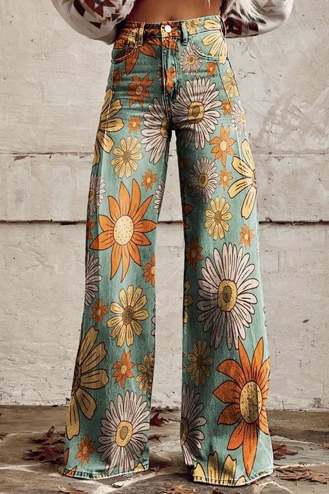 Ritan Women's Baggy Jeans - Soft, Breathable Fabric, Relaxed Fit for Summer Style 6