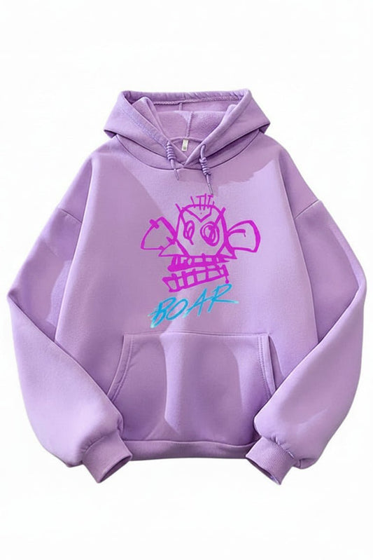 JINXWAVE – Arcane Jinx Long Sleeve Hoodie for Bold Streetwear Comfort