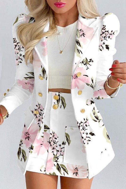 Nori – Sophisticated Blazer and Mini Skirt