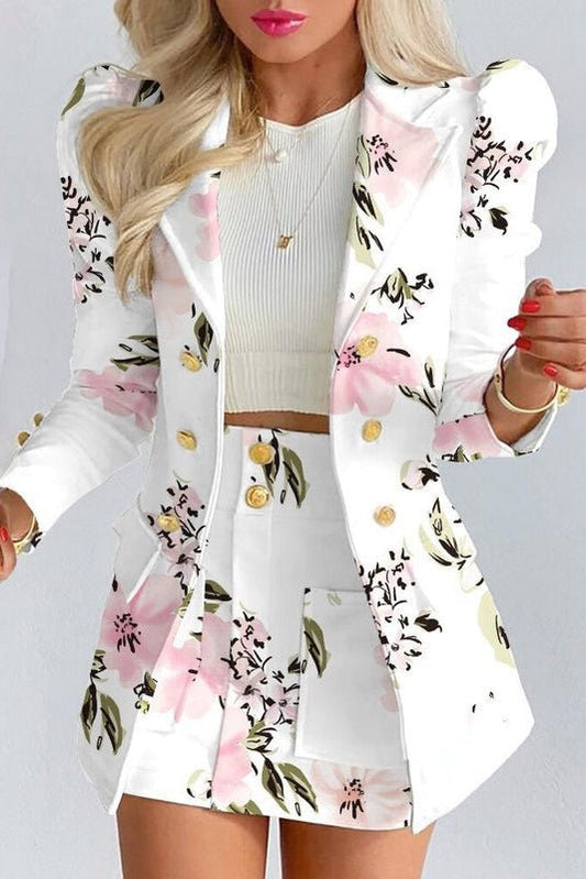 Nori – Sophisticated Blazer and Mini Skirt