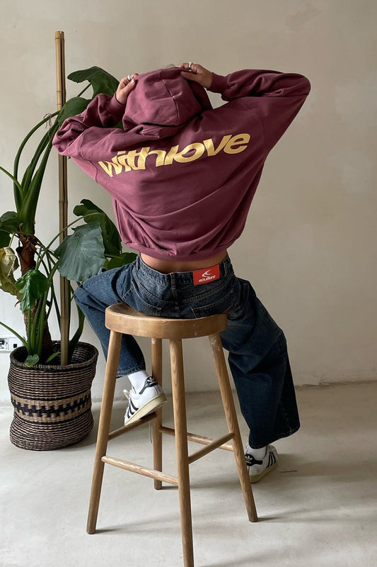 Soft Cotton Women's Relaxed Fit Hoodie with Sporty Hood and Trendy Back Print 2