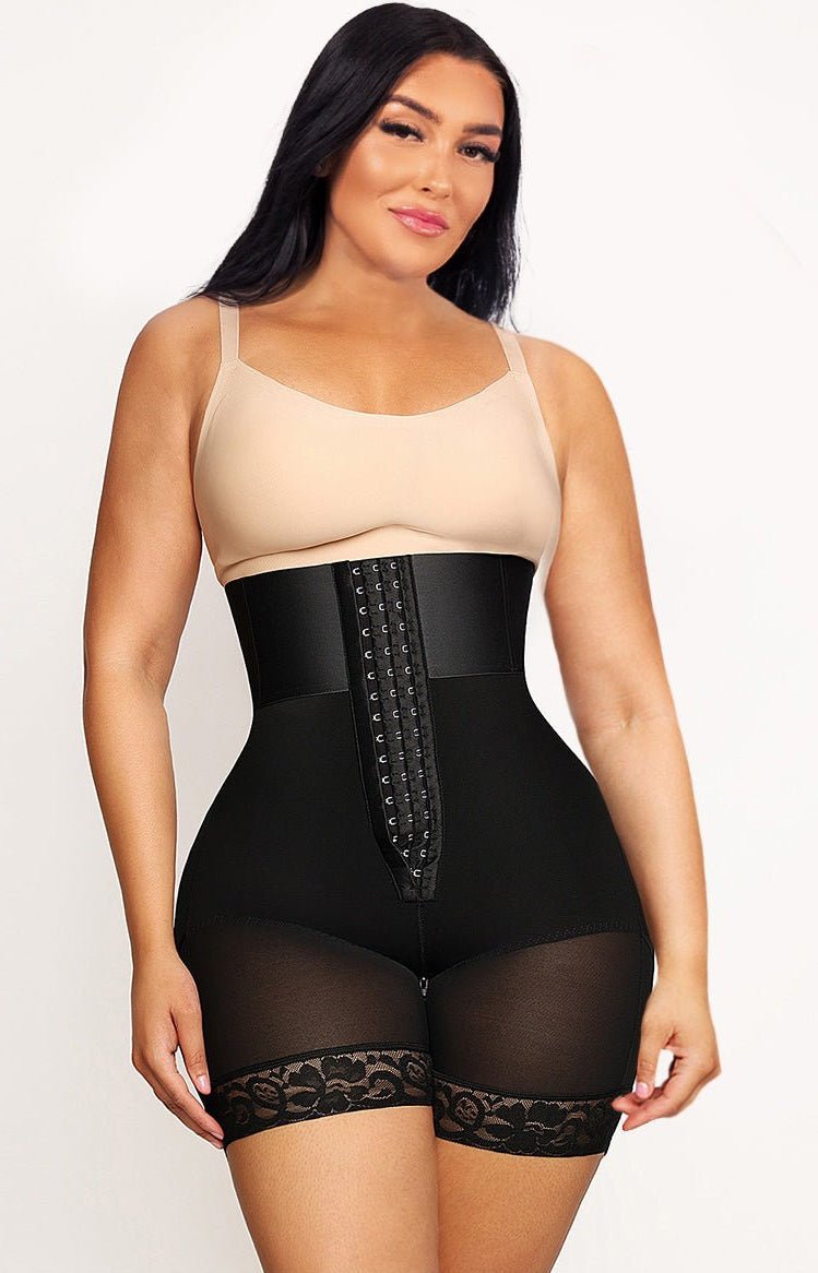 Tailor Shape Wear Bodysuit - Slimming Body Shaper with 3 Rows of Hooks 1