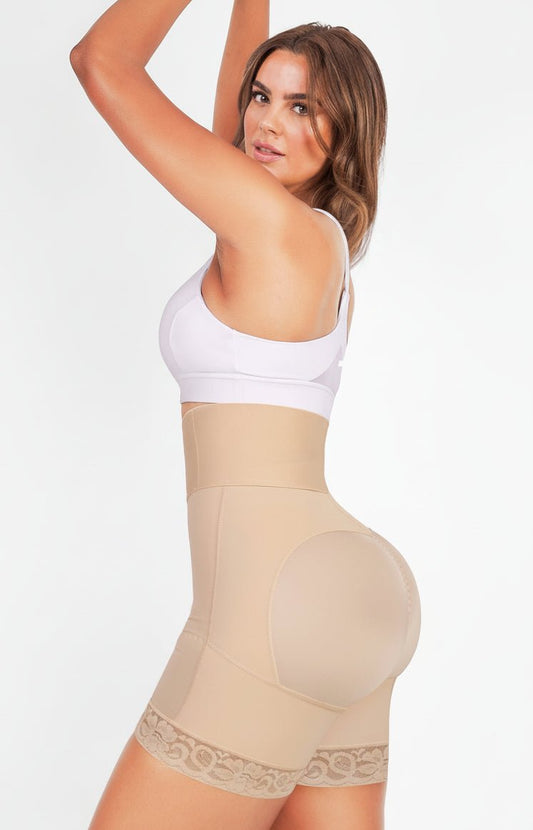 Tailor Shape Wear Bodysuit - Slimming Body Shaper with 3 Rows of Hooks 4