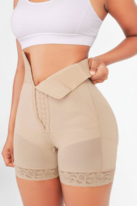 Tailor Shape Wear Bodysuit - Slimming Body Shaper with 3 Rows of Hooks 6